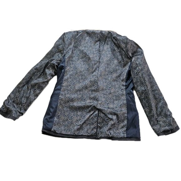 Ed Walters Blazer 42R Gray Corduroy Cotton Sport Coat 2B 1 Vent Academia Preppy - Picture 14 of 16